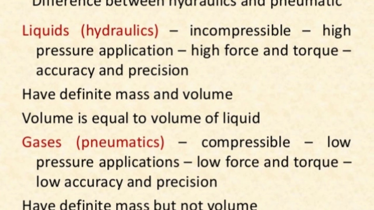 hydraulics and pneumatics pdf